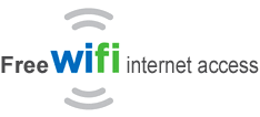 Free wifi Internet access